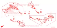 CLIGNOTANT pour Honda XR 125 L Electric start + Kick start de 2020