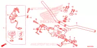 GUIDON   TE DE FOURCHE pour Honda XR 125 L Electric start + Kick start de 2020