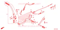 PEDALE pour Honda XR 125 L Electric start + Kick start de 2020