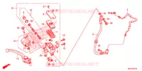 MAITRE CYLINDRE DE FREIN AVANT pour Honda CROSSTOURER 1200 DCT ABS RED de 2018