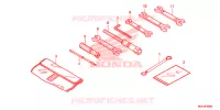 OUTIL pour Honda CROSSTOURER 1200 DCT ABS RED de 2018