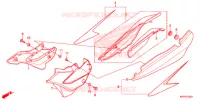 COUVERCLES LATERAUX pour Honda XR 150 de 2021