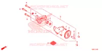 POMPE A HUILE pour Honda MSX GROM 125 de 2017