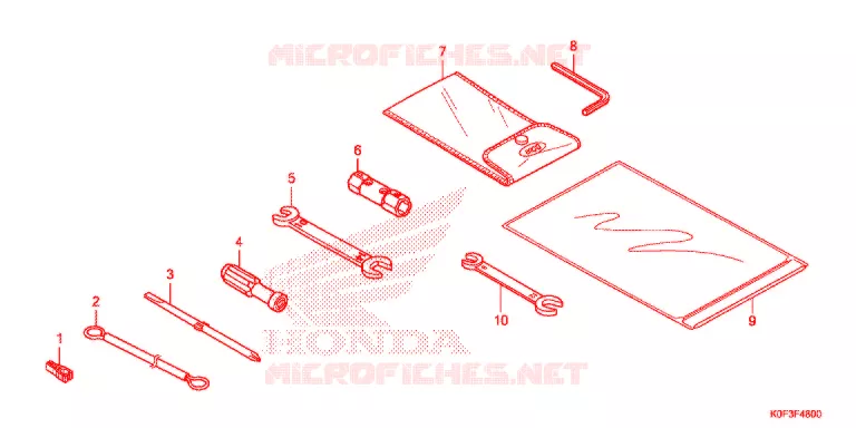 OUTIL Honda MOTO 125 MONKEY 2020  Z125MAK