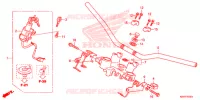 GUIDON   TE DE FOURCHE pour Honda XR 150 3LA de 2016