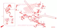 GUIDON   TE DE FOURCHE pour Honda XR 150 de 2016