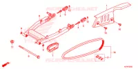 BRAS OSCILLANT pour Honda Z 125 MONKEY de 2018