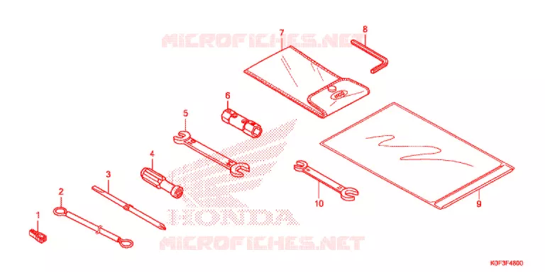 OUTIL Honda MOTO 125 MONKEY 2021  Z125MK