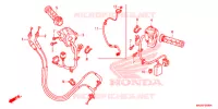 COMMODO   LEVIER   CABLE pour Honda NC 750 INTEGRA 35KW NOIR de 2018
