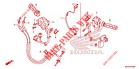 COMMODO   LEVIER   CABLE pour Honda NC 750 INTEGRA de 2018