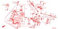 GUIDON   TE DE FOURCHE pour Honda CB 500 F ABS de 2018