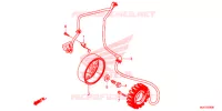 ALTERNATEUR pour Honda CB 650 F ABS de 2018