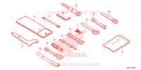 OUTIL pour Honda CB 650 F ABS RED de 2019