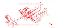 SILENCIEUX D'ECHAPPEMENT pour Honda CB 650 F ABS de 2018