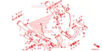 SILENCIEUX D'ECHAPPEMENT pour Honda CB 1100 EX ABS PROMINENCE RED de 2017