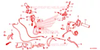 LEVIER DE GUIDON   CABLE   COMMODO pour Honda CBR 650 F de 2018