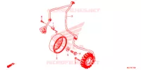 ALTERNATEUR pour Honda CBR 650 F RED de 2018