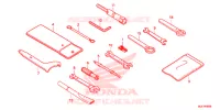 OUTIL pour Honda CBR 650 F RED de 2018
