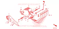 SILENCIEUX D'ECHAPPEMENT pour Honda CBR 650 F RED de 2018