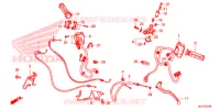 LEVIER DE GUIDON   CABLE   COMMODO pour Honda CBR 650 F 35KW BLACK de 2018