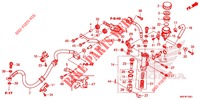 MAITRE CYLINDRE DE FREIN ARRIERE (CBR1000RA/S1/S2) pour Honda CBR 1000 ABS de 2020
