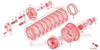 EMBRAYAGE pour Honda CBR 1000 ABS RED de 2017
