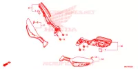 RETROVISEUR pour Honda CBR 1000 ABS RED de 2017