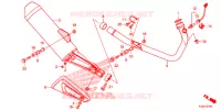 SILENCIEUX D'ECHAPPEMENT pour Honda CB 300 F de 2017