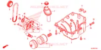 CARTER   POMPE   FILTRE A HUILE pour Honda CB 500 F de 2017