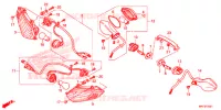 CLIGNOTANT (2) pour Honda CBR 1000 RR SP1 de 2017