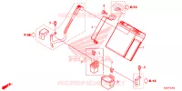 BATTERIE pour Honda CB 300 POLICE -2DK- de 2018