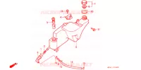 RESERVOIR D'HUILE pour Honda NSR 50 TYPE II de 1994