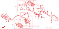 CLIGNOTANT pour Honda CB 400 SUPER FOUR DRIVING SCHOOL -YB- de 2003