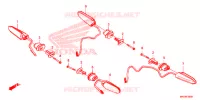CLIGNOTANT pour Honda AFRICA TWIN 1000 DCT RED de 2018