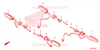 CLIGNOTANT pour Honda AFRICA TWIN 1000 DCT de 2018