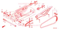 BRAS OSCILLANT pour Honda NC 700 X de 2017