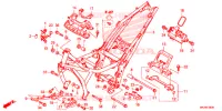 CADRE pour Honda NC 700 X de 2017