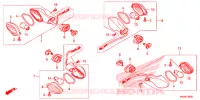 CLIGNOTANT pour Honda NC 700 X ABS DCT de 2017