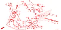 GUIDON   TE DE FOURCHE pour Honda NC 700 X ABS DCT de 2017