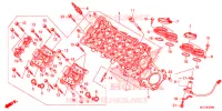 CULASSE pour Honda CBR 600 RR RED de 2017