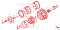 EMBRAYAGE pour Honda CBR 600 RR RED de 2017