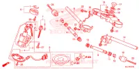 GUIDON   TE DE FOURCHE pour Honda CBR 600 RR RED de 2017