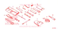 OUTIL pour Honda CBR 600 RR RED de 2017