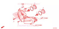 PHARE pour Honda CBR 600 RR RED de 2017