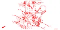 CADRE pour Honda REBEL 300 ABS de 2017
