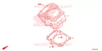CYLINDRE pour Honda REBEL 300 ABS de 2017