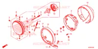 PHARE pour Honda REBEL 300 ABS de 2017