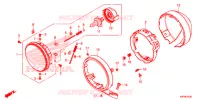 PHARE pour Honda REBEL 300 ABS de 2018