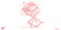 CYLINDRE pour Honda REBEL 300 de 2018