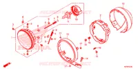 PHARE pour Honda REBEL 300 de 2018